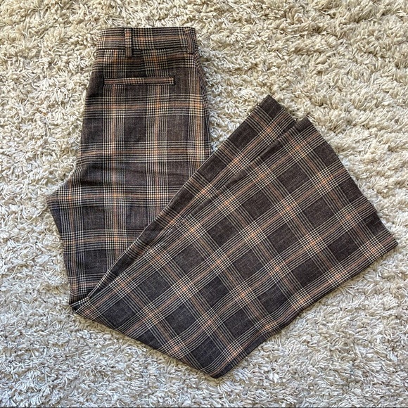 Acne Wool Prince Of Wales Checkered Trousers - Picture 6 of 13